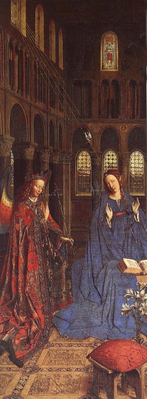 Jan Van Eyck Bebadelsen France oil painting art